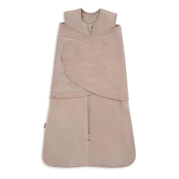 HALO Sleepsack Supersoft Swaddle, Viscose Made from Bamboo, Sleeping Bag for Babies, 2 TOG, 0-6 Months, Small (Pack of 1), Mocha by HALO - Used - Very Good condition - CA$49.46