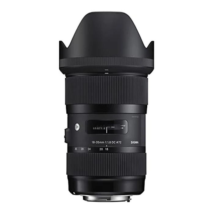 Sigma 210306 18-35mm F1.8 DC HSM Lens for Nikon APS-C DSLRs (Black) by Sigma - Used - Very Good condition - CA$699.99
