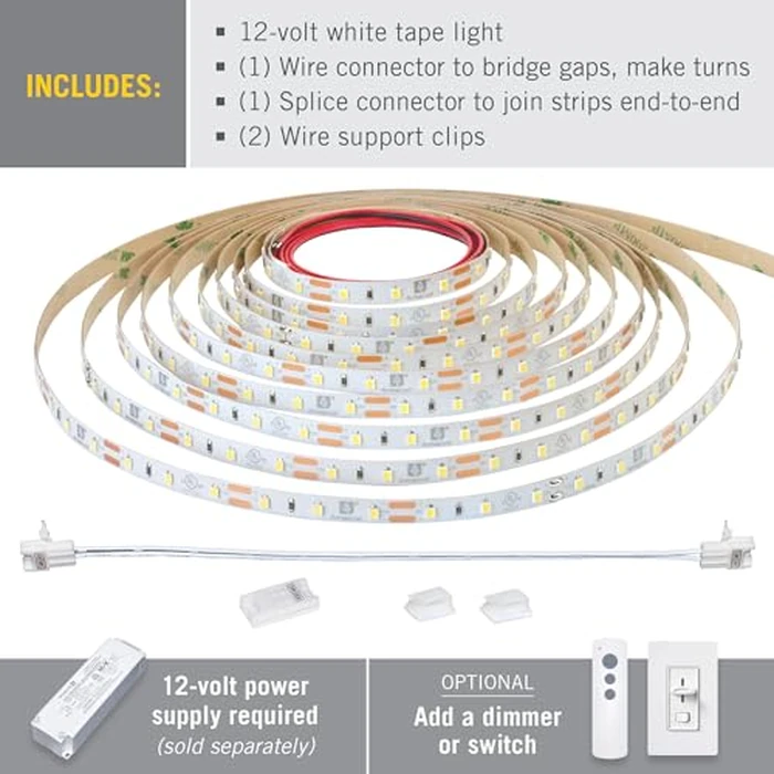 Armacost Lighting RibbonFlex Pro LED Tape Light, Daylight (6500K), 60LEDs/M, 16.4' (5M) 12V, 182231 by Armacost Lighting - Image 2
