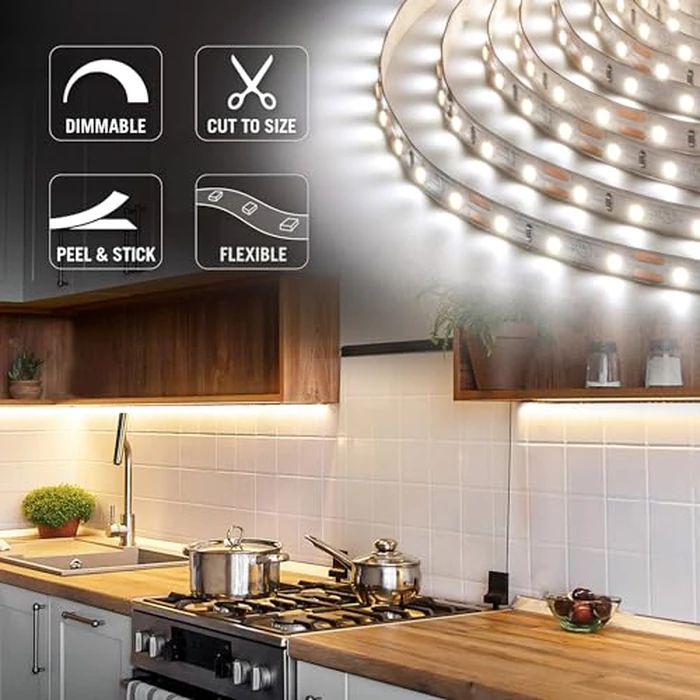 Armacost Lighting RibbonFlex Pro LED Tape Light, Daylight (6500K), 60LEDs/M, 16.4' (5M) 12V, 182231 by Armacost Lighting - Image 3