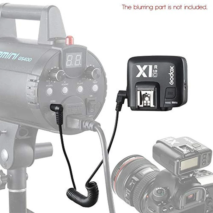 GODOX X1R-C E-TTL 1/8000s Wireless Remote Flash Receiver Shutter Release Compatible with Canon EOS Cameras Godox V1 TT350N AD200 AD200Pro Flash by GODOX - Image 7
