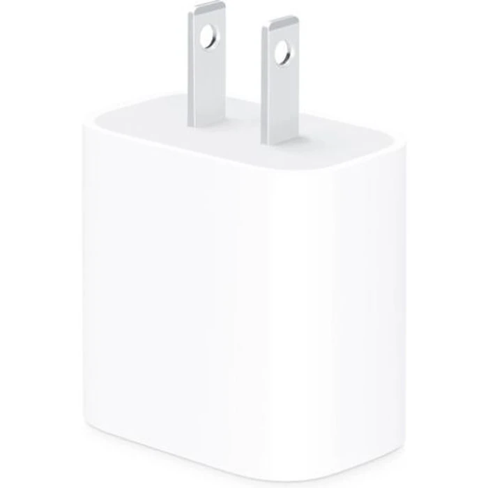 Apple 20W USB-C Power Adapter (US) - White by Apple - Refurbished - Acceptable condition - US$16.33