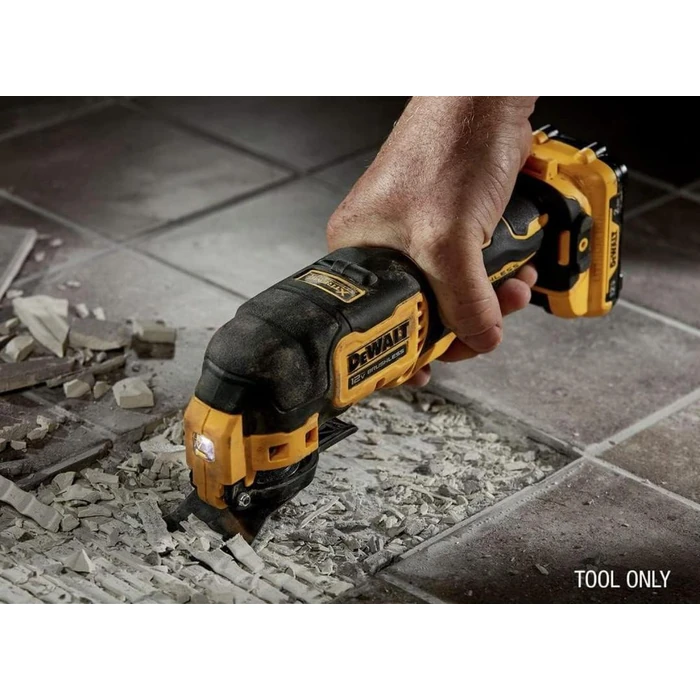 Dewalt DCS353B-R XTREME 12V MAX* Brushless Cordless Oscillating Tool (Tool Only) - Yellow/Black by Dewalt - Image 4
