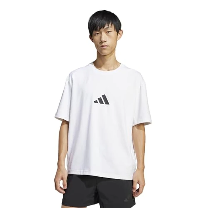 adidas Men's Z.N.E Sportswear T-Shirt, White, Medium/Tall by adidas - Used - Like New condition - US$16.20