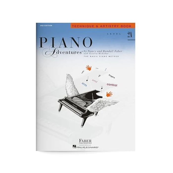 Piano Adventures: Technique and Artistry - Level 2A, 2nd Edition | Piano Sheet Music Songbook with Coordination and Scale Exercises for Expressive Playing | Faber Piano Book for Kids and Students by Faber Piano Adventures - Used - Acceptable condition - US$1.73