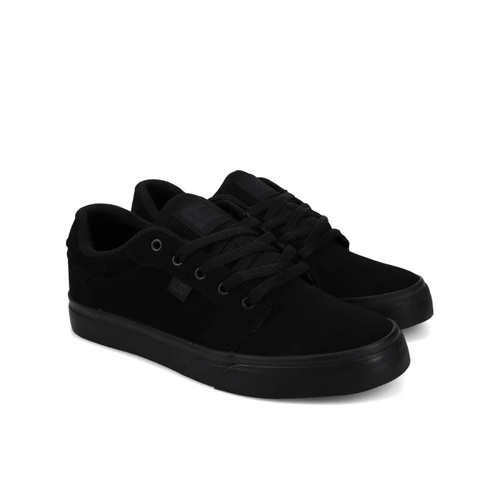 DC mens Anvil Casual Skate Shoe, Black/Black, 10.5 US by DC Shoes - Used - Very Good condition