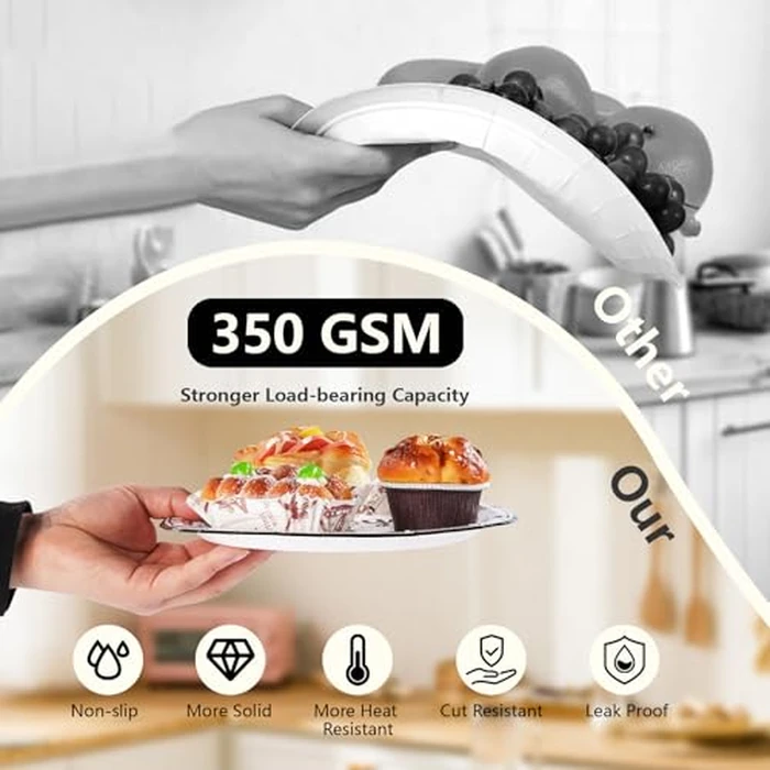 96 Pcs Music Birthday Party Supplies Music Notes Plates Napkins Disposable Music Birthday Tableware Set Music Theme Party Decorations for Baby Shower Concert Karaoke Music Birthday Party Decor Serve24 by Grencian - Image 6