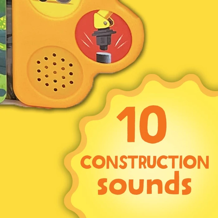 Dig It! Dump It! Build It! 10-Button Sound Book for Little Construction Lovers, Ages 2-7 by Cottage Door Press - Image 2