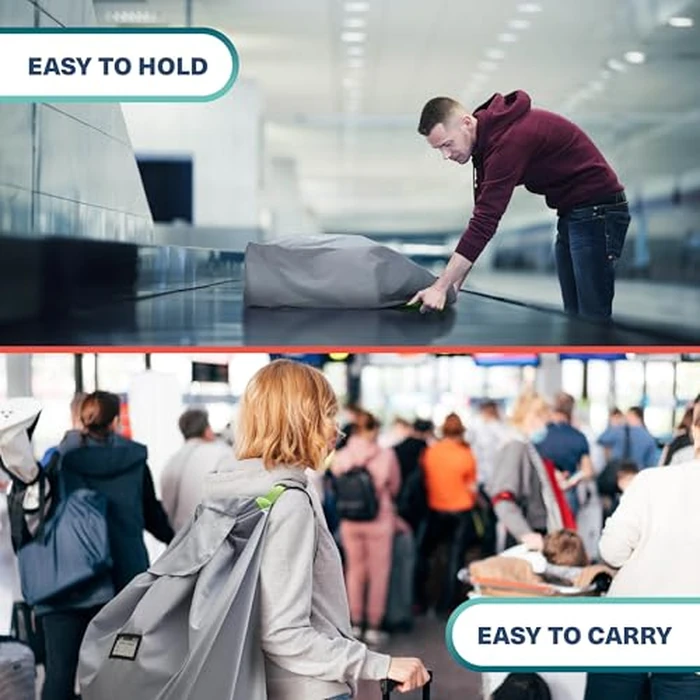 BRAMBLE - XL Baby Stroller Travel Carry Bag for Storage & Airplane Gate Check-in - Sturdy & Waterproof by Bramble - Image 7