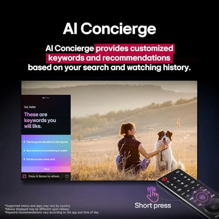 LG 43-Inch QNED80 4K Smart TV - α7 AI Processor 4K Gen 8, Local Dimming, Alexa Built-in, HDR10, HGIG, ALLM, WebOS 25, Magic Remote (43QNED80AUA, 2025) by LG - Image 8