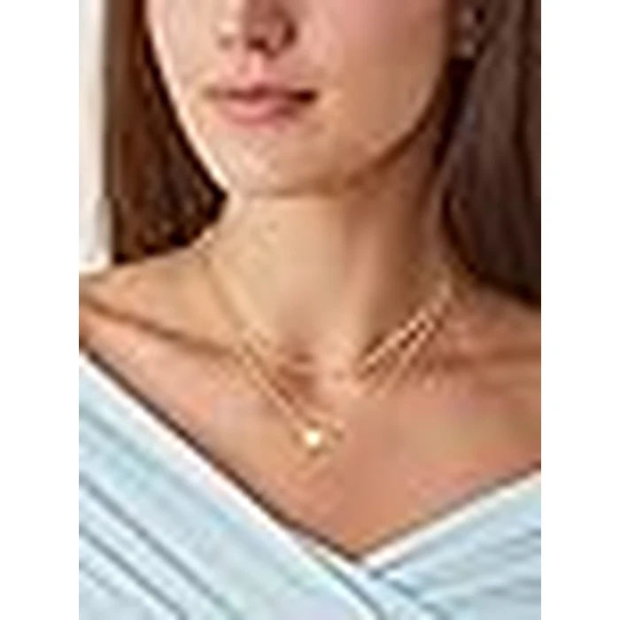 PROSTEEL 14K Gold Plated A-Z Initial Heart Layered Necklace for Women | Non-Tarnish Stainless Steel, Dainty Alphabet Letter Charm Pendant Choker, Personalized Jewelry, Letter X by PROSTEEL - Image 9