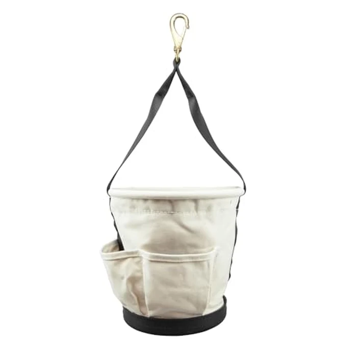 Klein Tools 5171PS Heavy-Duty Tapered Wall Bucket 4 Pockets by KLEIN TOOLS - Image 4