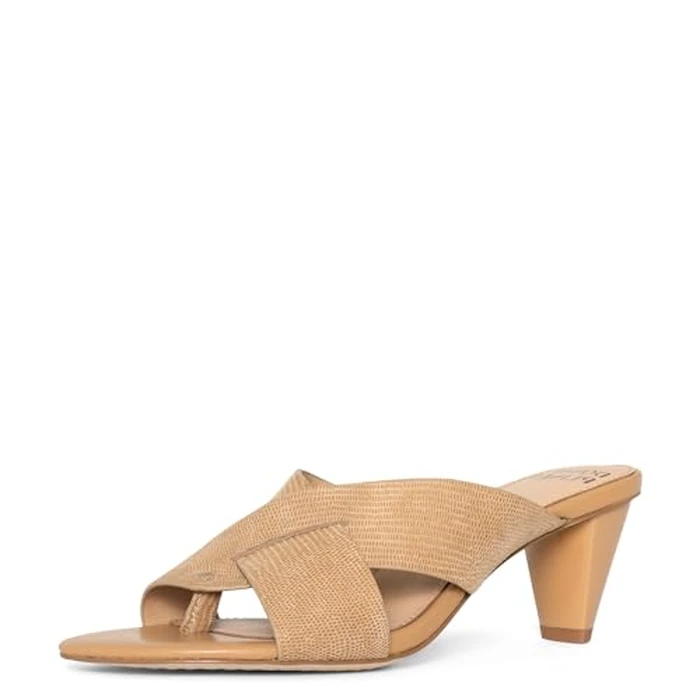 Donald Pliner AYLLY Slip-On Dress Sandals - 2.5” Heel - Slip-On Heeled Sandals for Women, Crisscross Upper, Memory Foam Insole, Summer Heels, Comfortable Heels for Women by Donald J Pliner - Used - Like New condition - US$59.88