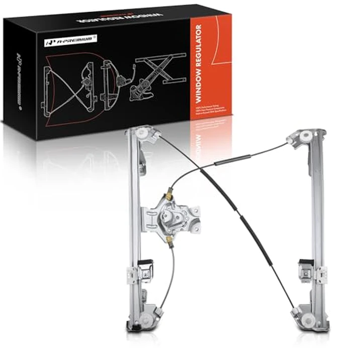 A-Premium Front Left Driver Side Manual Window Regulator Compatible with Ford F-150 2004-2008, Extended Cab Pickup (Super Cab) Only by A-premium - Used - Good condition - CA$13.89