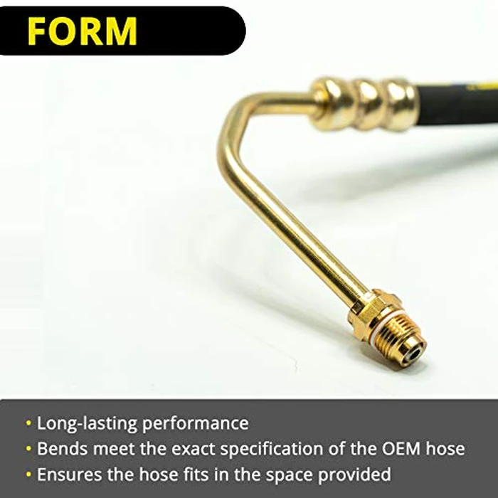 Edelmann Elite 71668E Power Steering Pressure Hose - Car Accessories and Equipment, For Various 1995-88 GM; Blazer, Jimmy, C&K Series, Suburban, Tahoe, Yukon Vehicles by Edelmann - Image 6