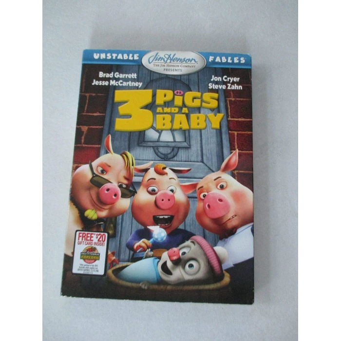 Unstable Fables - 3 Pigs and a Baby by CINEDIGM - Used - Acceptable condition