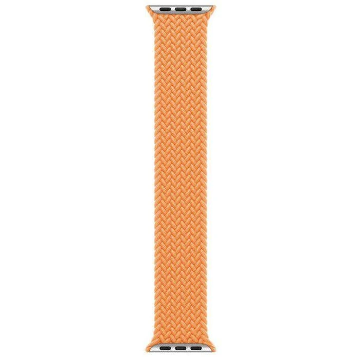 Apple Watch Braided Solo Loop (41mm) - Bright Orange - Size 5 by Apple - Refurbished - Excellent condition - US$40.23