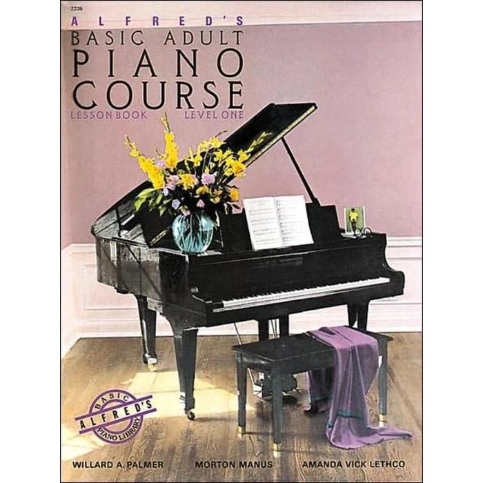 Alfred's Basic Adult Piano Course: Lesson Book, Level One by Alfred Music - Used - Acceptable condition - US$1.44