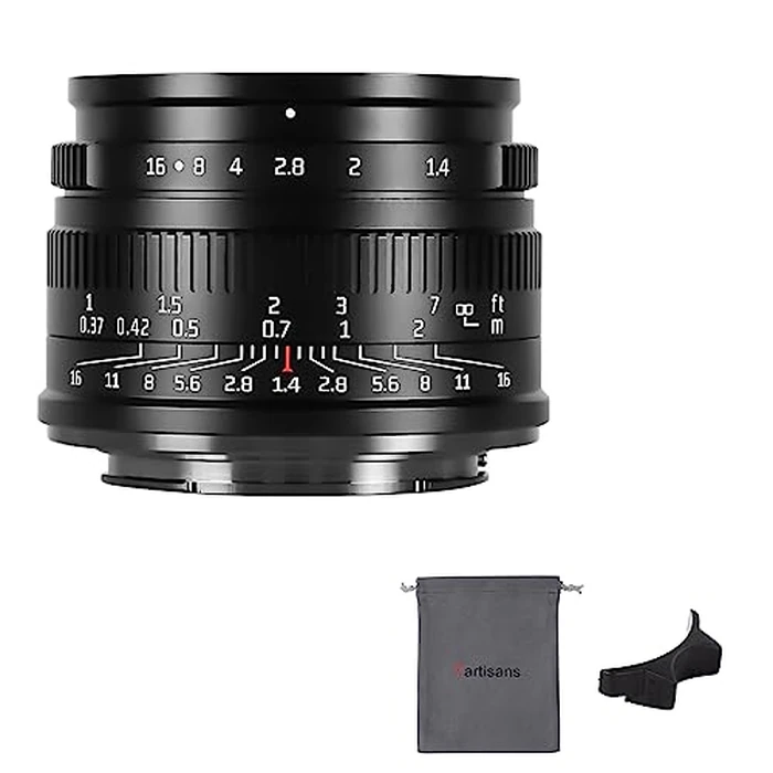 7artisans 35mm F1.4 Mark II APS-C Manual Focus Fixed Lens Large Aperture Compatible with Olympus and Panasonic MFT M4/3 Mount Cameras by 7artisans - Image 1