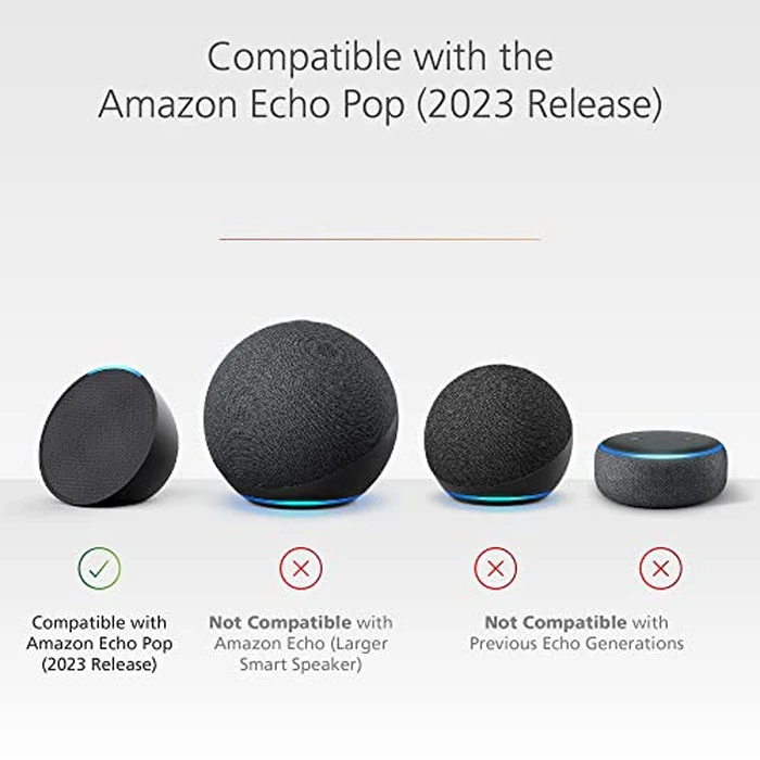Made For Amazon Sleeve for Echo Pop (2023 Release) by Mission Cables - Image 3