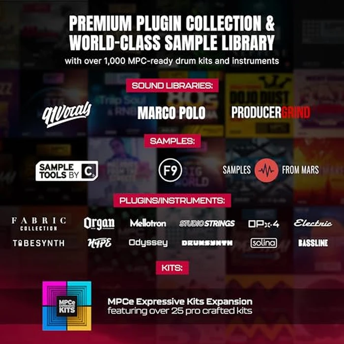 Akai Professional MPC Live III Standalone Portable Music Production Center with MPCe Pads, Sequencer, Touchscreen, Mic, Stereo Monitors, Audio Interface, Wi-Fi, Bluetooth, Battery, Touchstrip by Akai Professional - Image 8