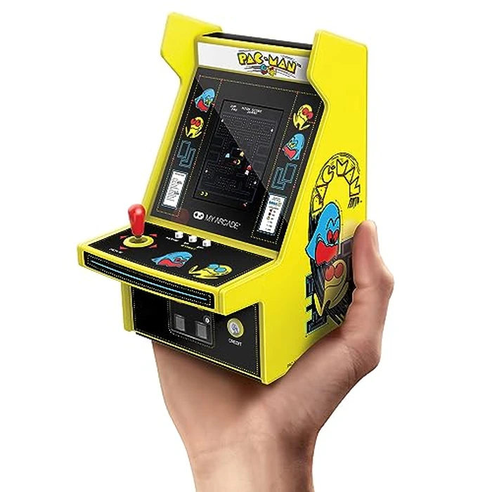My Arcade Pac-Man Micro Player Pro: 6.75" Handheld Retro Games, Arcade Classics by My Arcade - Image 1