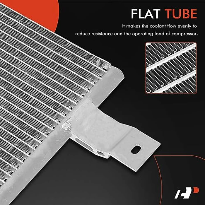 A-Premium A/C Condenser Compatible with Kenworth T400, T600A, T800, W900 & Peterbilt 384, 386, 389 by A-Premium - Image 3