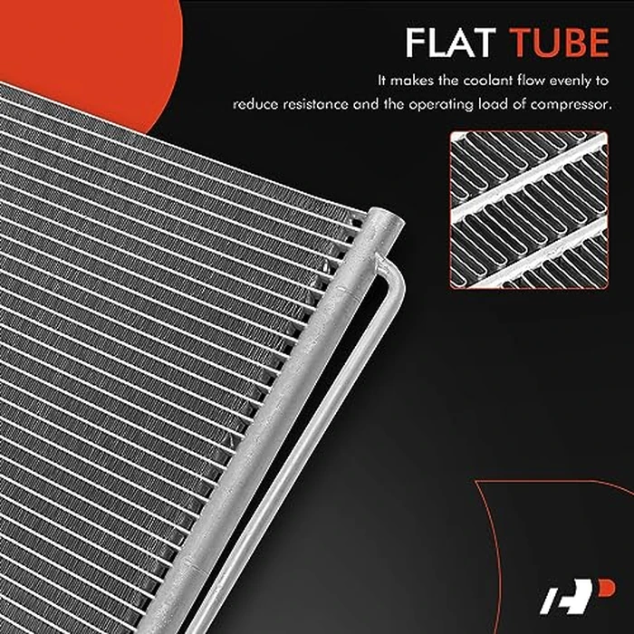 A-Premium Air Conditioning A/C Condenser Compatible with Ford Focus 2015-2018 L4 2.0L by A-premium - Image 3