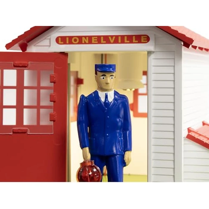 Lionel Lionelville Classic Automatic Plug-Expand-Play Gateman O Gauge Model Train Accessory by Lionel - Image 3