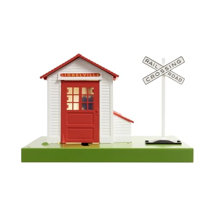 Lionel Lionelville Classic Automatic Plug-Expand-Play Gateman O Gauge Model Train Accessory by Lionel - Image 7