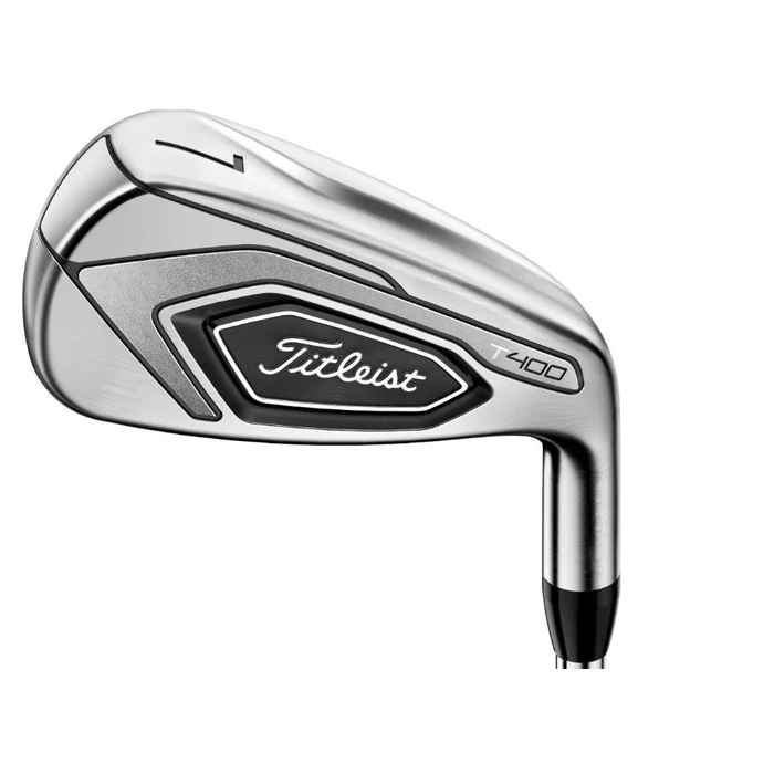 Titleist T400 2021 Iron Set - Golf Club - 6 - Regular Flex - Mitsubishi Chemical Fubuki MV Series 55 Shaft - Men by Titleist - Refurbished - Good condition