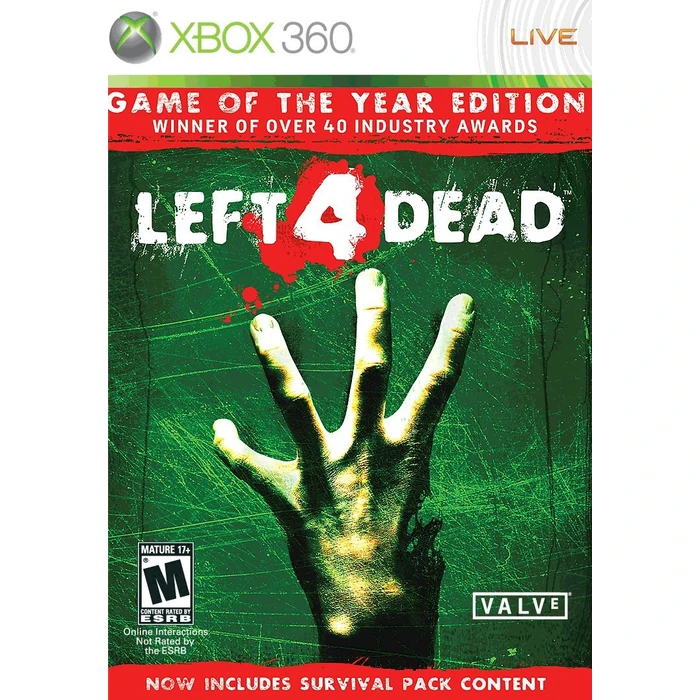 Left 4 Dead - Game of the Year Edition -Xbox 360 by Electronic Arts - Used - Very Good condition