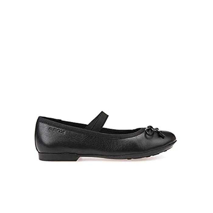 Geox Girl's J PLIE' B - Smooth Leath. Shoe, Black, 36 M EU Big Kid (4 US) by Geox - Image 2