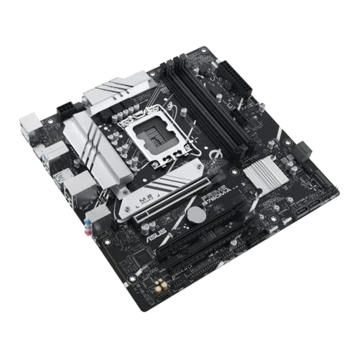 ASUS Prime B760M-A-CSM Intel B760 (LGA 1700) mATX CSM Commercial Motherboard PCIe 4.0, DDR5, 2X M.2, 2.5Gb LAN, DP, 2X HDMI(TM), SATA 6 Gbps, USB 3.2 Type-C, Aura Sync, ASUS Control Center Express by ASUS - Image 3