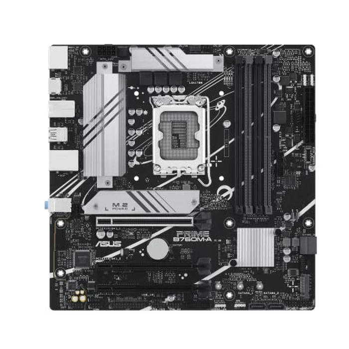 ASUS Prime B760M-A-CSM Intel B760 (LGA 1700) mATX CSM Commercial Motherboard PCIe 4.0, DDR5, 2X M.2, 2.5Gb LAN, DP, 2X HDMI(TM), SATA 6 Gbps, USB 3.2 Type-C, Aura Sync, ASUS Control Center Express by ASUS - Image 4