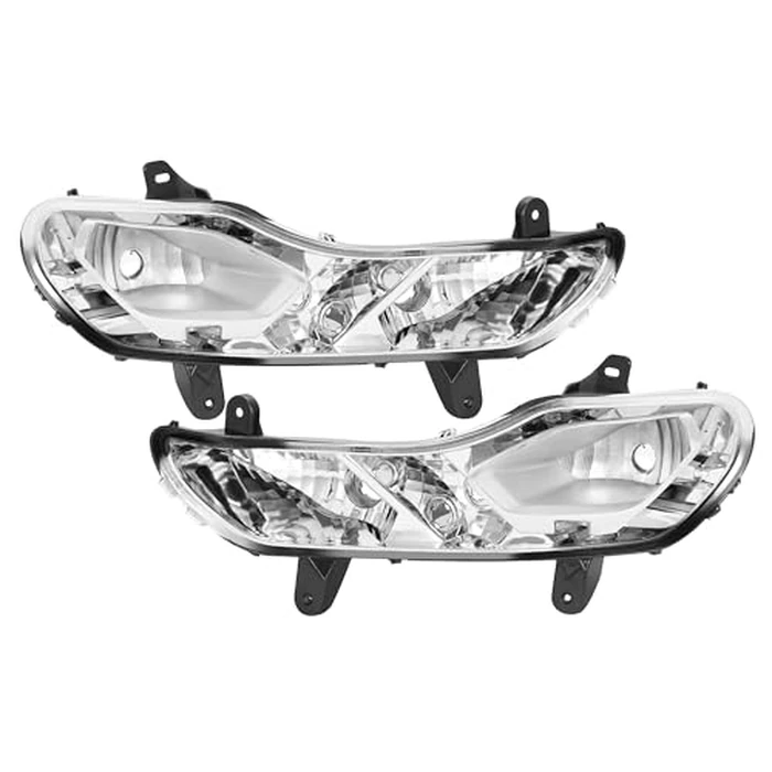 ALMULOO Pair Fog Light Compatible with 2013-2016 Ford Escape Kuga Replacement for FO2520189 FO2521189 Front Bumper Fog Lamp w/o Bulb Clear Lens Driver&Passenger Side by ALMULOO - Image 4