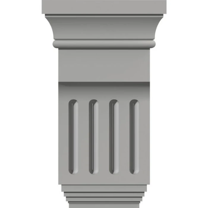 Ekena Millwork BKT06X10X02ED 6" W X 2" D X 10 3/8" H Edwards Bracket by Ekena Millwork - Image 3