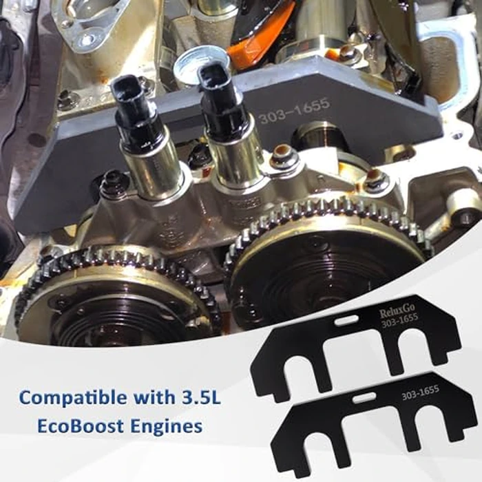 ReluxGo 303-1655 Camshaft Holding Tool Kit, Compatible with Ford 3.5L EcoBoost Upgraded GT F-150 Expedition Lincoln Navigator, with Cylinder Head Screw Removal Socket by ReluxGo - Image 3