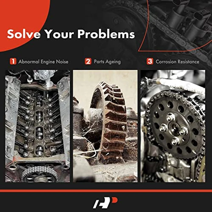 A-Premium 11PCS Engine Timing Chain Kit W/Sprocket & Tensioner & Guide Compatible with Subaru BRZ 2013-2015, Forester 2011-2015, Impreza 2012-2015, WRX/XV Crosstrek & Scion FR-S FRS - H4 2.0L 2.5L by A-premium - Image 8