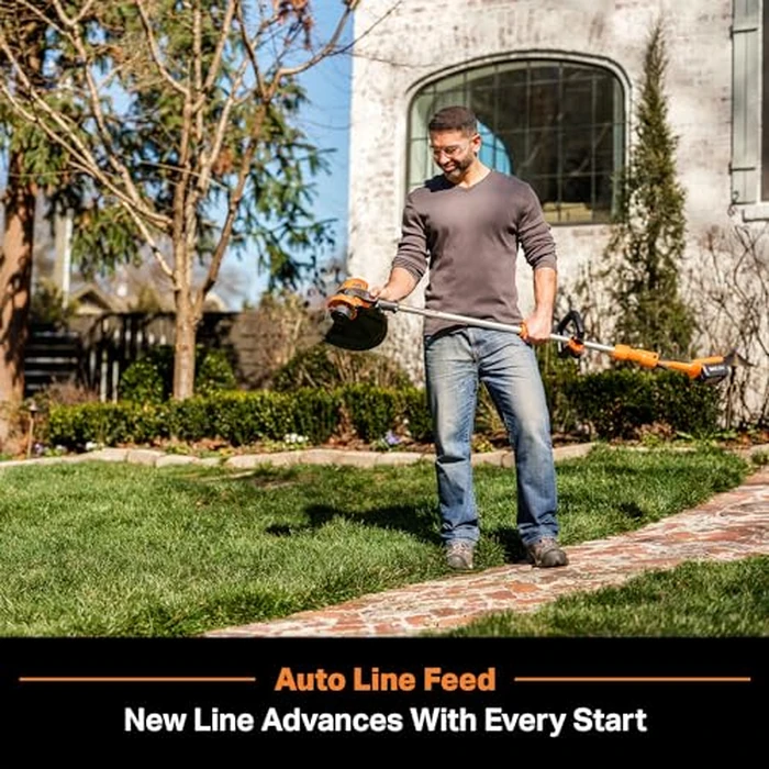 LawnMaster CLGT2412S 24V 12" Cordless String Trimmer 2.0AH Battery & Charger Included by Lawnmaster - Image 2