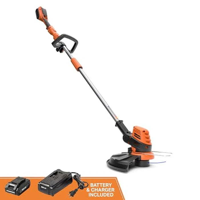 LawnMaster CLGT2412S 24V 12" Cordless String Trimmer 2.0AH Battery & Charger Included by Lawnmaster - Image 5