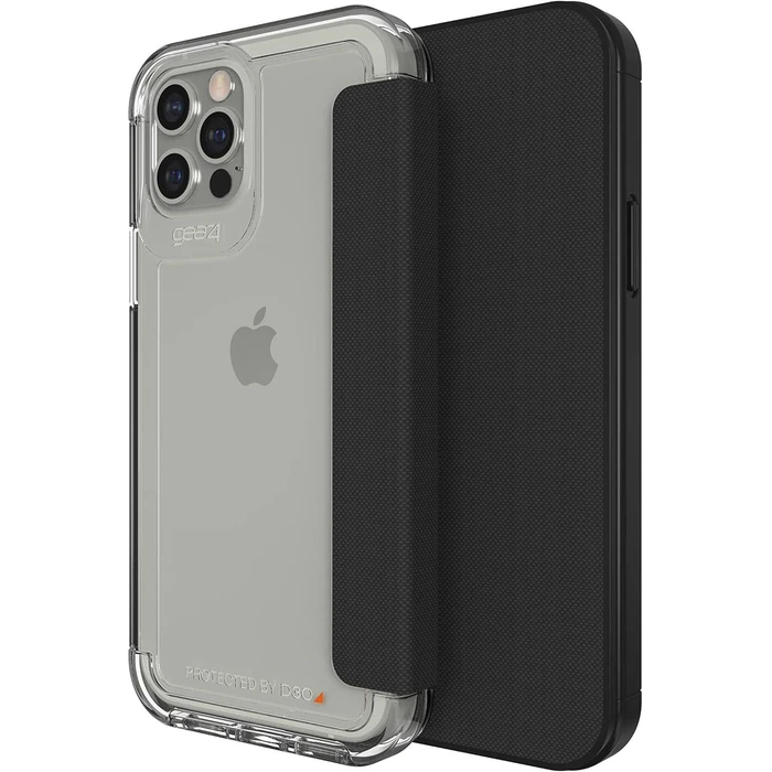 Zagg Gear4 Wembley Flip Series Folio Phone Case for iPhone 12 Pro Max - Clear by Zagg - Image 4