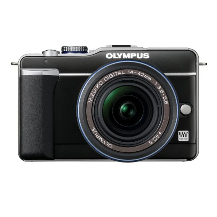 OM SYSTEM OLYMPUS PEN E-PL1 12.3MP Live MOS Micro Four Thirds Mirrorless Digital Camera with 14-42mm f/3.5-5.6 Zuiko Digital Zoom Lens (Black) by OM SYSTEM - Image 1