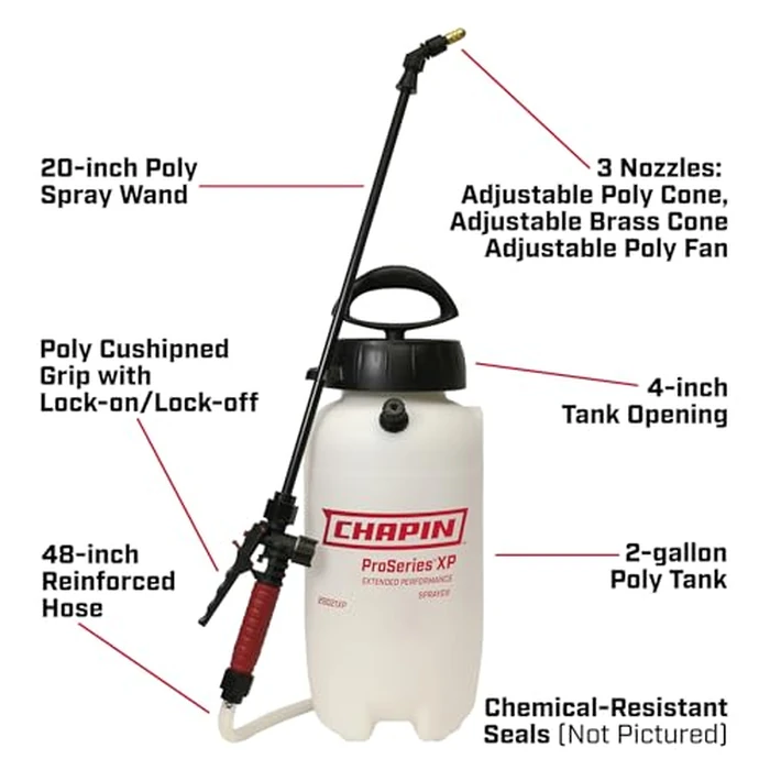 Chapin 26021XP Pro Series Poly 2-Gallon Sprayer by Chapin International - Image 2
