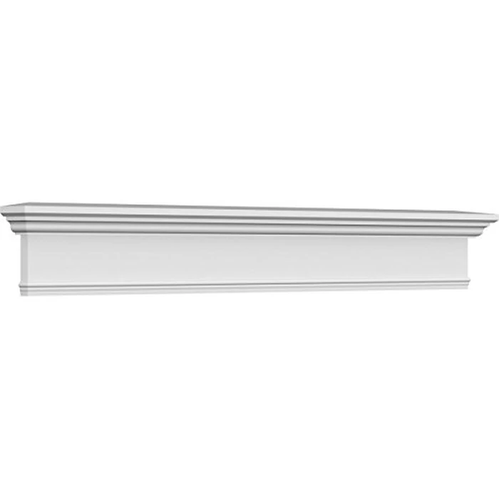 Ekena Millwork CRH07X33 33-Inch Bottom Width x 36 1/2-Inch Top Width x 7 1/4-Inch H x 1-Inch P Crosshead with Trim by Ekena Millwork - Image 3