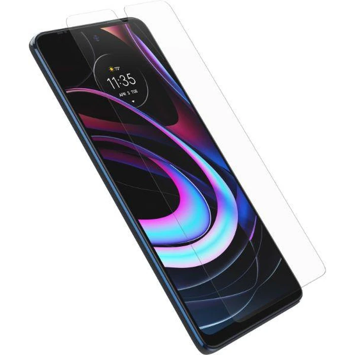 OtterBox Alpha Glass Screen Protector for Motorola Edge (2021) and Edge 5G UW (2021) - Clear by OtterBox - Refurbished - Brand New condition - US$26.93