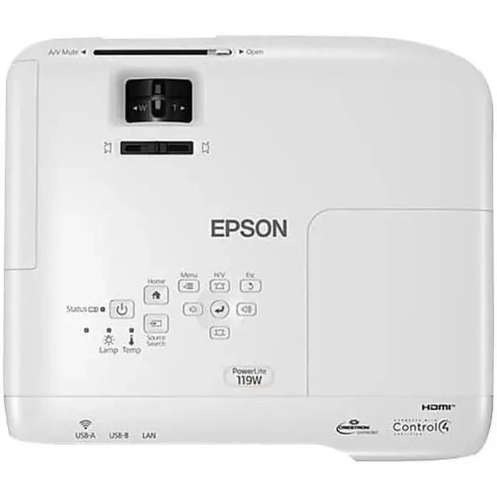 Epson PowerLite 119W 3LCD WXGA Classroom Projector with Dual HDMI - V11H985020 by Epson America - Image 7