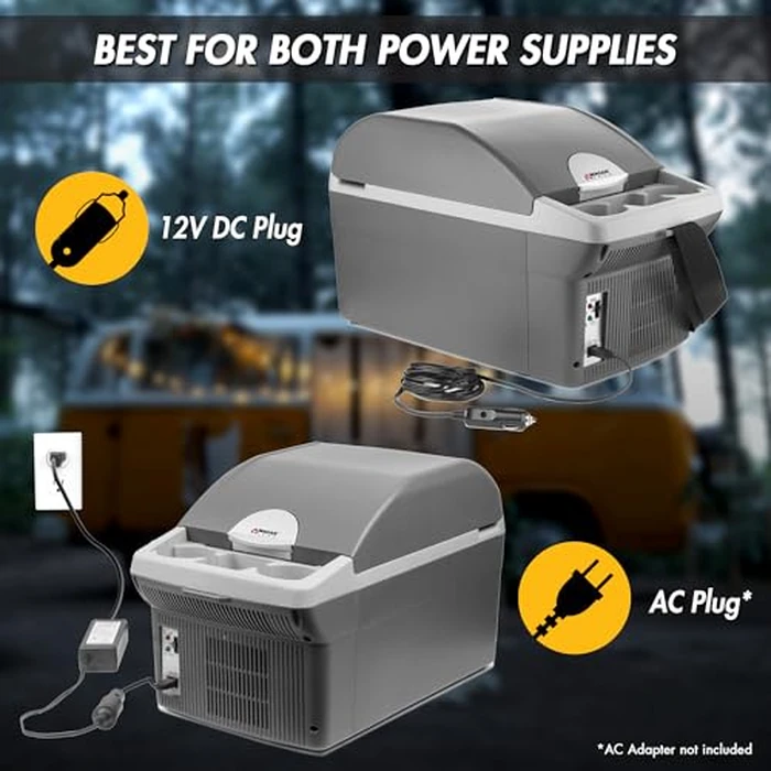 Wagan EL6214 Personal Thermoelectric Cooler/Warmer, 14 Liter Capacity, Portable Electric Car Cooler with 12/24V DC, 12V Small Fridge for Car, RV, and Camping Use, UL Listed by Wagan - Image 5