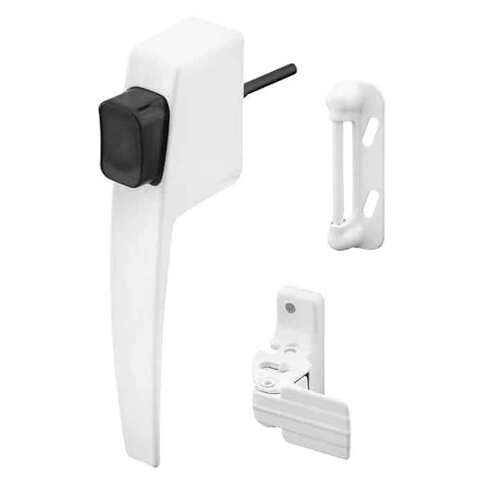 Prime-Line Products K 5145 Push Button Latch Set, White by Prime-Line - Used - Very Good condition - CA$12.23