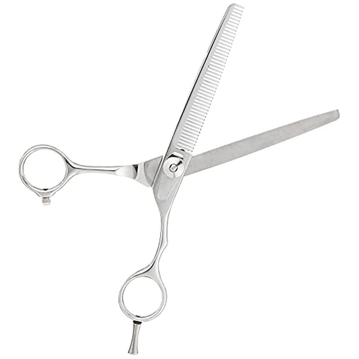 Master Grooming Tools Stainless Steel 5200 Series 46-Tooth Finishing Dog Shears, 6-1/2-Inch by Master Grooming Tools - Used - Good condition - CA$74.14